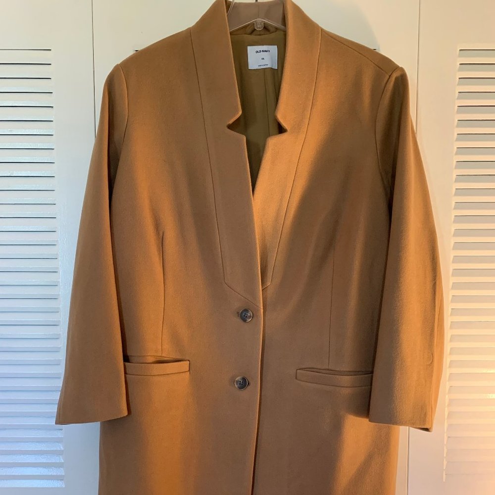 Old Navy Oversized Soft-Brushed Coat for Women